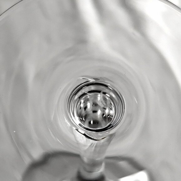 Noritake Paris Water Goble 7.5" silver trimmed rim toasting stemware elegant gla - Picture 6 of 8